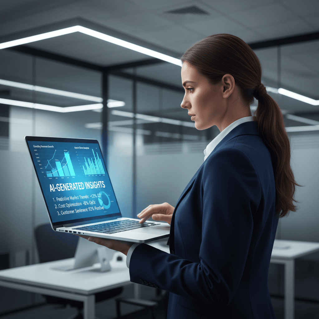 Business applications and AI analytics